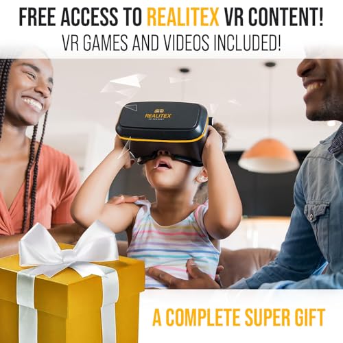 3D VR Headset for Kids + Android Remote - for iPhone & Android Phones | with 3D VR Videos & Apps Links | Virtual Reality Goggles Set for Beginners - Image 4