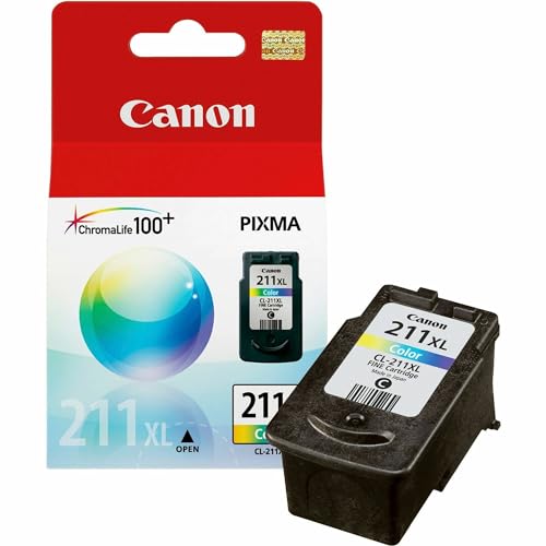 Canon CL-211 XL Genuine Color Ink Cartridge, Compatible with MX330, MP240/250/270/280/480/490/495, iP2702, MX340/350/320/410/420 - Image 3