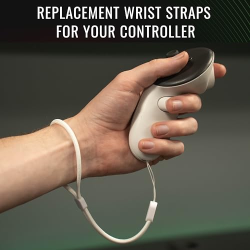 DeadEyeVR Virtual Reality 3 Wrist Straps (2 Pack) - Durable & Adjustable 3 Controller Straps - Image 3