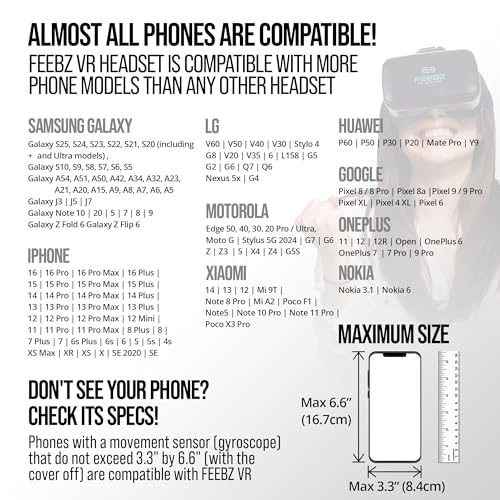 FEEBZ 3D VR Headset for Kids 2.0 + Android Remote - for iPhone & Android Phones | with 3D VR Videos & Apps Links | Virtual Reality Goggles Set for Beginners - Image 3