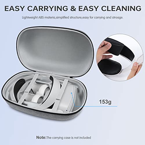 Head Strap Accessories Compatible with Quest2: WinDrogon 27° Arc Shape Head Strap for Oculus/Meta Quest 2 Replacement for Elite Strap Enhanced Support and Comfort Reduce Face Pressure in VR Gaming - Image 7