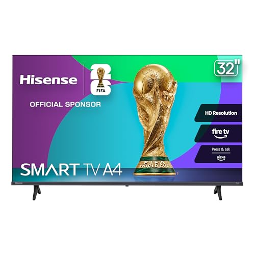 Hisense 32-Inch Class A4 Series HD Smart Fire TV (32A4HNF) - Full Array LED, HDR10, DTS Virtual: X, Slim Bezel Design, Alexa Built-in - Image 2