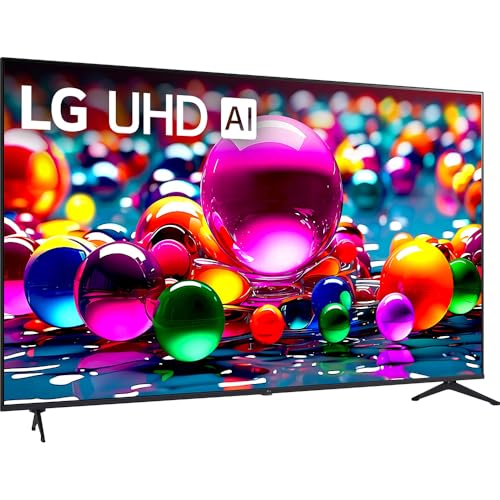 LG 43UA7700PUB 43 Inch UA77 LED AI 4K UHD Smart webOS TV (2025) Bundle with Premiere Movies Streaming, 6Ft HDMI Cable & Deco Gear CPS Exclusive 26 Month Protection Pack (BEACH-CPS-26M1000) - Image 4
