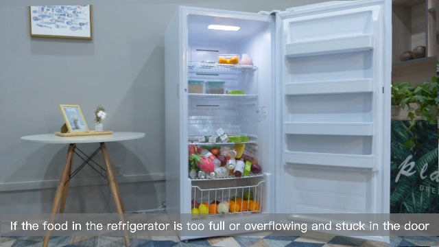 Midea WHS-65LB1 Compact Single Reversible Door Refrigerator, 1.6 Cubic Feet(0.045 Cubic Meter), Black - Image 8