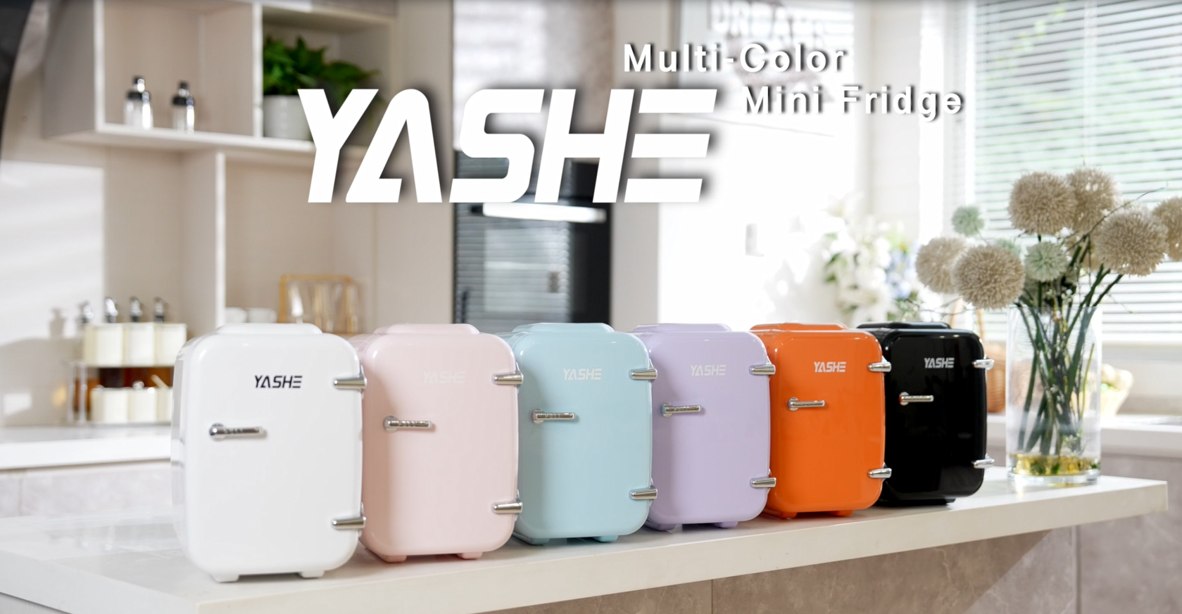 Mini Fridge, 4 Liter/6 Cans Small Refrigerator for Skincare, 110V AC/ 12V DC Thermoelectric Cooler and Warmer for Bedroom, Office, Dorm, Car, Black - Image 8