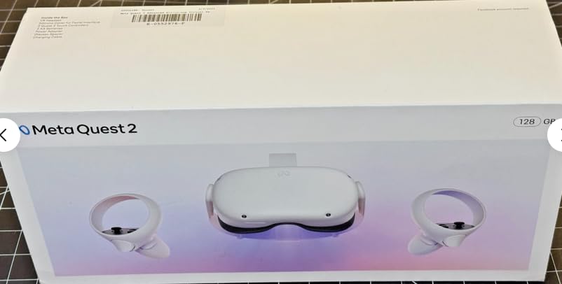Oculus Quest 2 VR Headset 128GB Set, White - Advanced All-in-One Virtual Reality Headset Cover Set