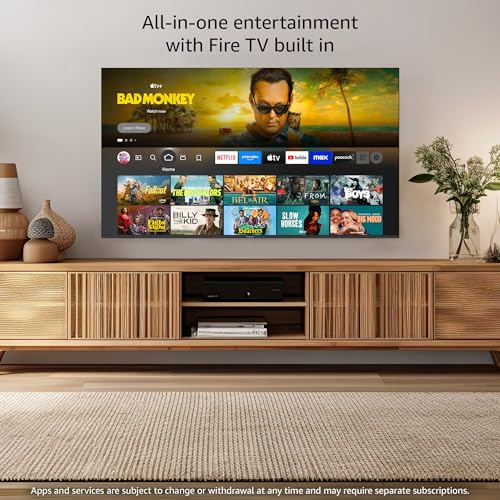 Panasonic W70 Series (2025 Model) 65" LED 4K Ultra HD Smart Fire TV, Press & Ask Alexa, Apple AirPlay, HDR10+, HDMI 2.1, and Bluetooth Support - 65W70BP - Image 5