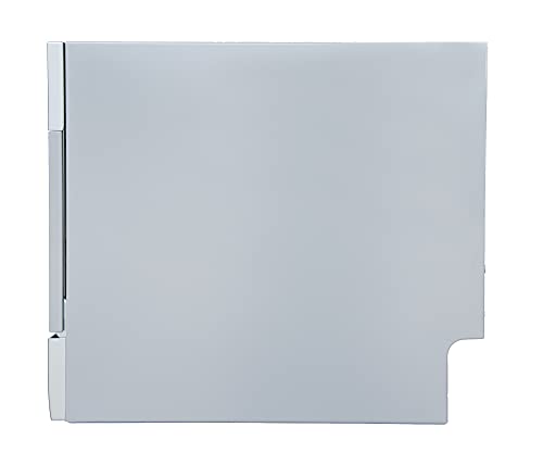 SPT SD-2224DS ENERGY STAR Compact Countertop Dishwasher with Delay Start - Portable Dishwasher with Stainless Steel Interior and 6 Place Settings Rack Silverware Basket, Silver - Image 6