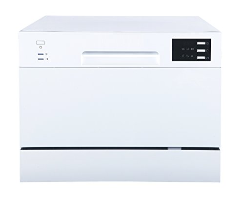 SPT SD-2225DWA Energy Star Countertop Dishwasher with Delay Start & LED – White - Image 5