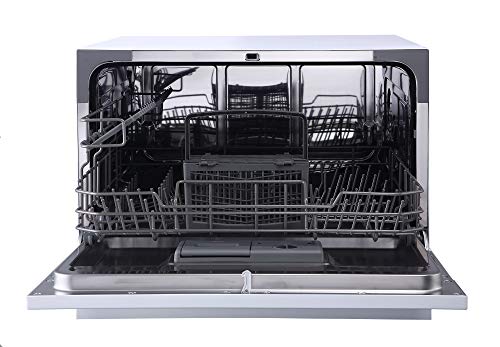 SPT SD-2225DWA Energy Star Countertop Dishwasher with Delay Start & LED – White - Image 7