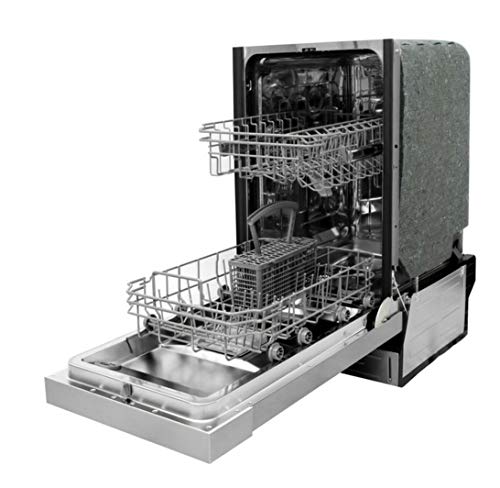 SPT SD-9254SSB 18″ Wide Built-In Stainless Steel Dishwasher w/Heated Drying, ENERGY STAR, 6 Wash Programs, 8 Place Settings and Stainless Steel Tub - Image 7