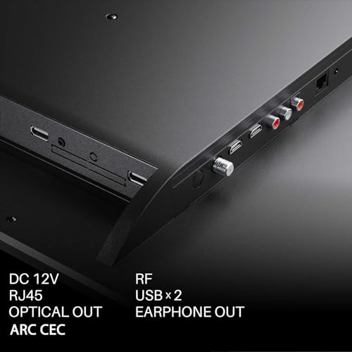 SYLVOX 27 Inch Smart TV 12/24 Volt TV 1080P FHD RV TV Android 11.0 Built-in Digital Video Disc Player with WiFi, Wireless Connection and Digital Noise Reduction Function - Image 5