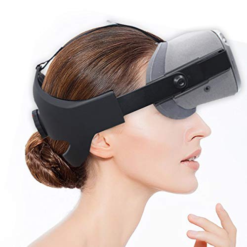 VR Mechanical Headband Compatiable for Quest, Adjustable Clockwork Knob Design Non-Slip Head Strap with a Head Cushion, Virtual Reality Headset Replaceable Accessories - Image 3