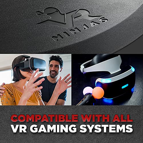 VR Ninjas Virtual Reality Gear Gaming Mat | The Original Non Slip, Comfortable Cushion Floor Mat For Position Orienting | Foam Anti Fatigue Mats | Premium Accessories For Game Room | PSVR FR XR AR - Image 7